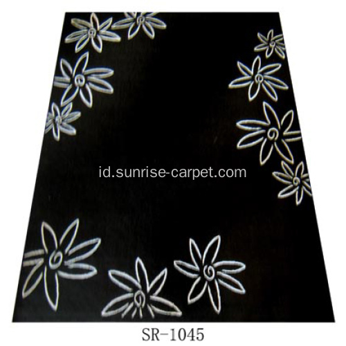 Hand Carpet Berumbai Dengan Desain